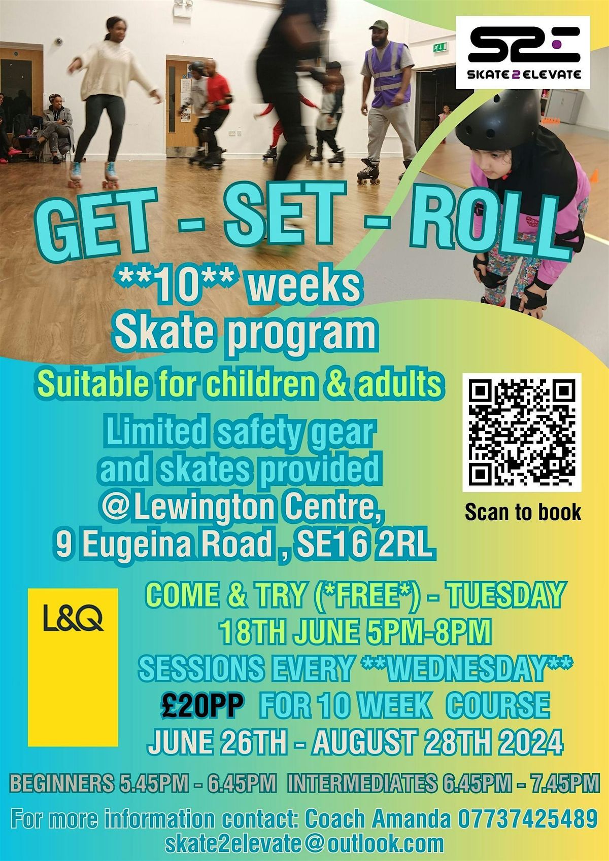 L&Q  Lewington Centre 10 -Weeks skate program