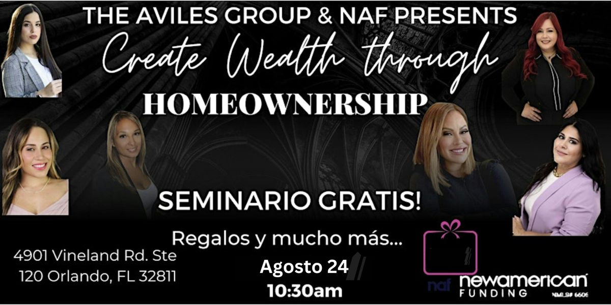 Create Wealth Through HOMEOWERSHIP