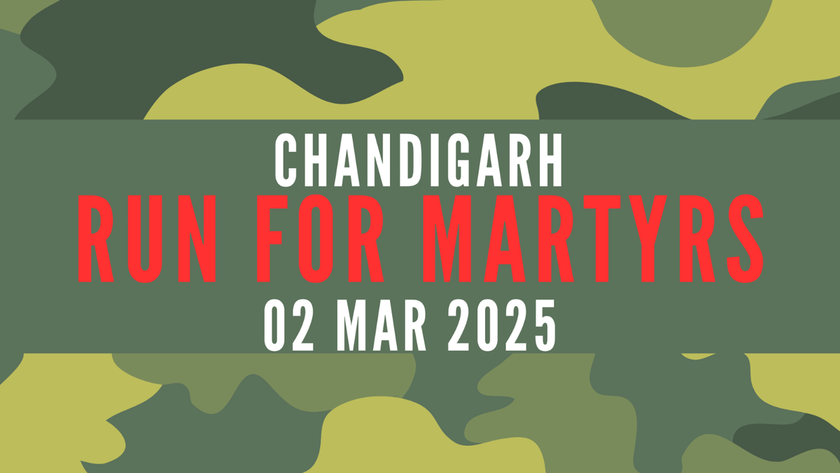 Run For Martyrs : Chandigarh Half Marathon 2025