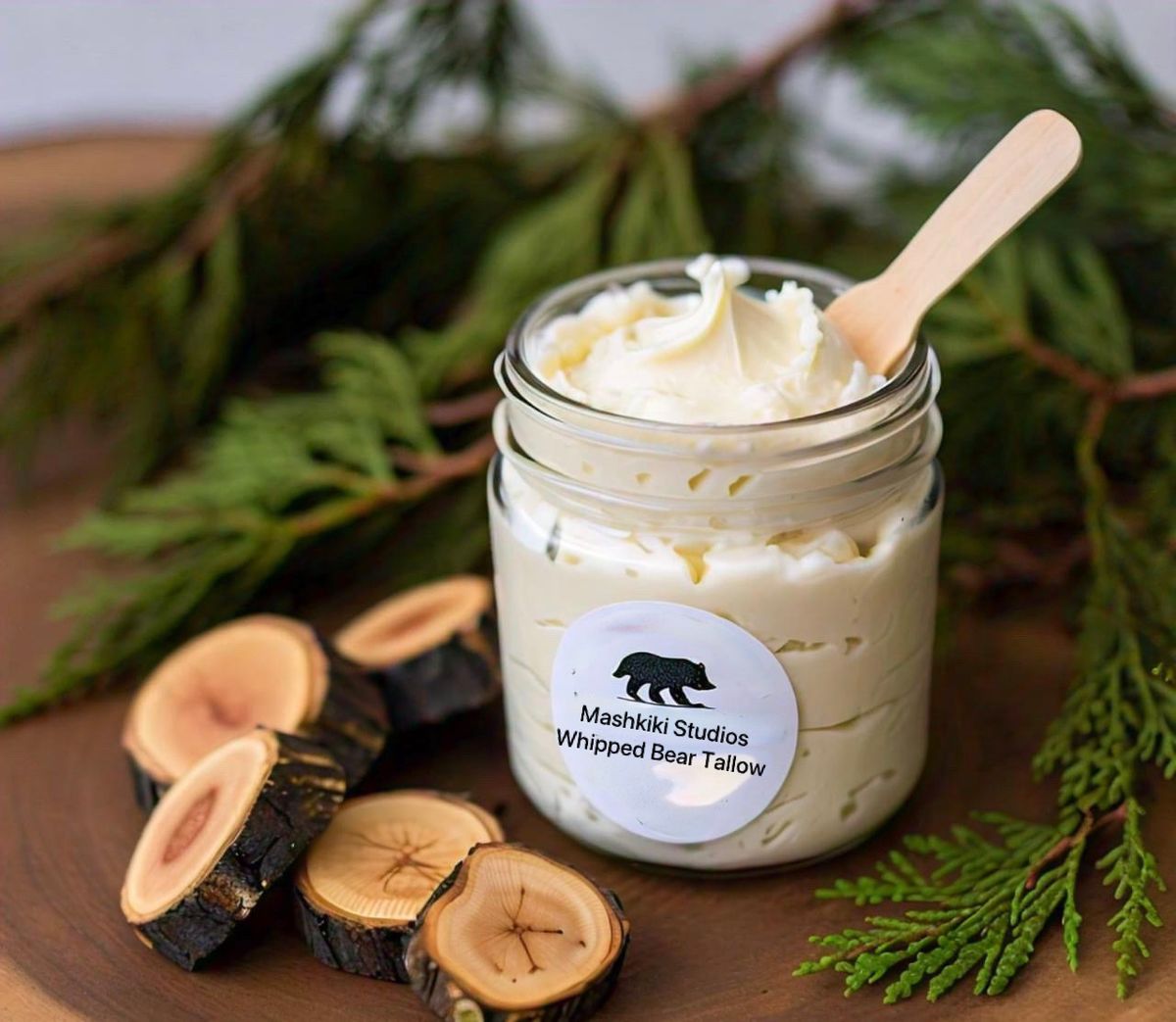 Roots & Remedies: Bear Grease (Tallow)Whipped Body Butter