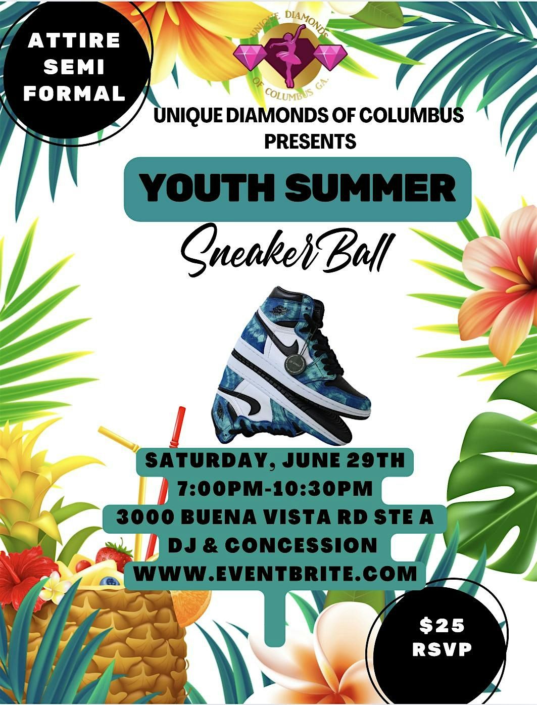 Youth Summer Sneaker Ball