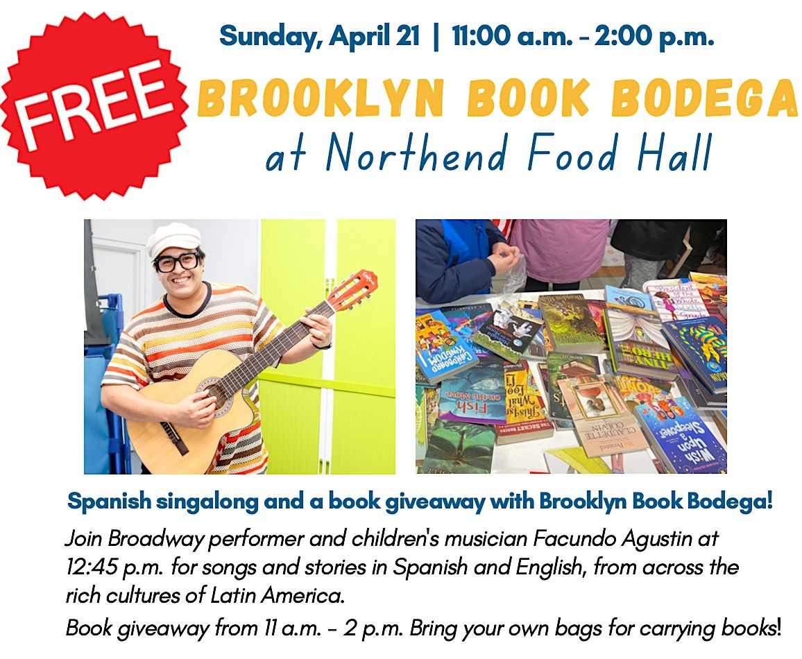 Big Book Party at Northend Food Hall (Book Giveaway All Ages)