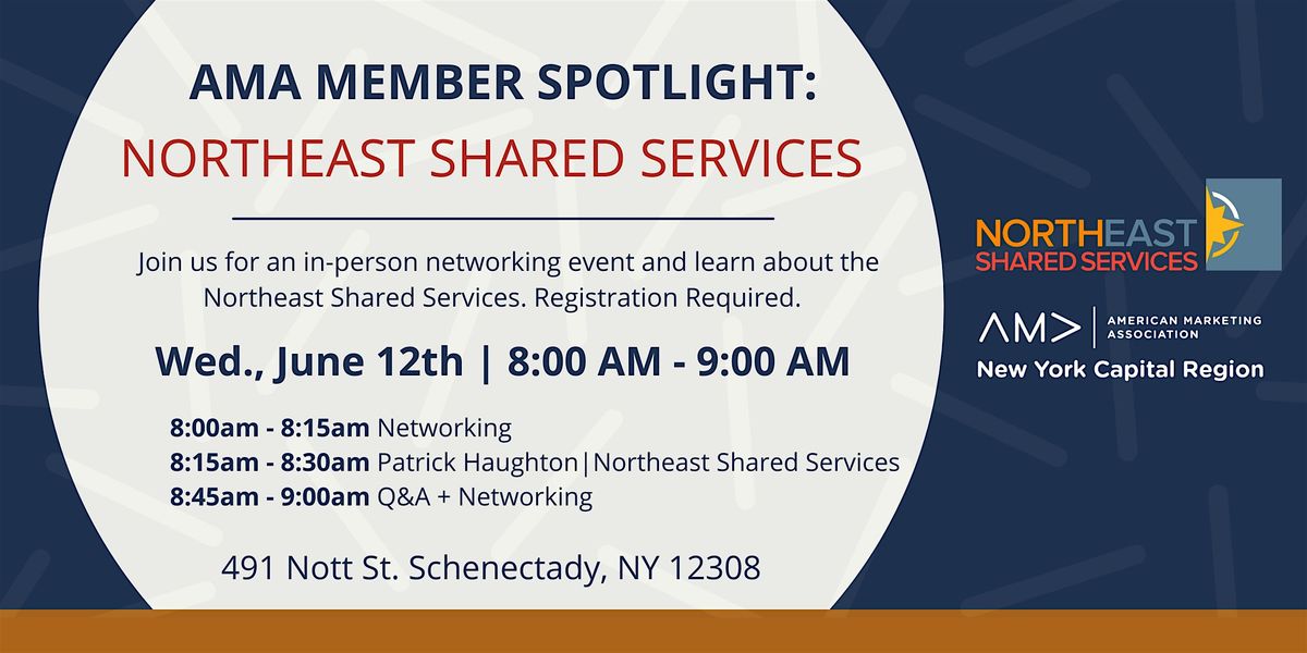 AMA Member Spotlight - Northeast Shared Services