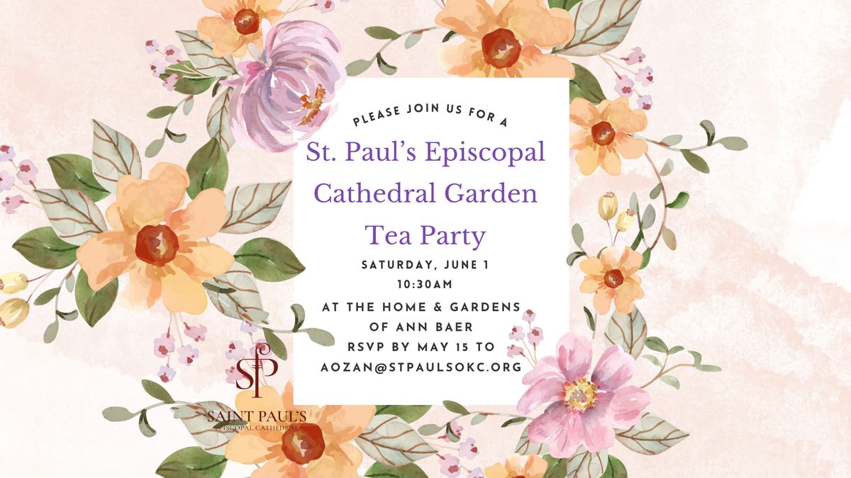 Garden Tea Party at the Home of Ann Baer