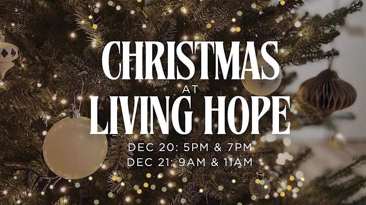 DECEMBER 20, 7:00 PM CHRISTMAS CANDLELIGHT SERVICE