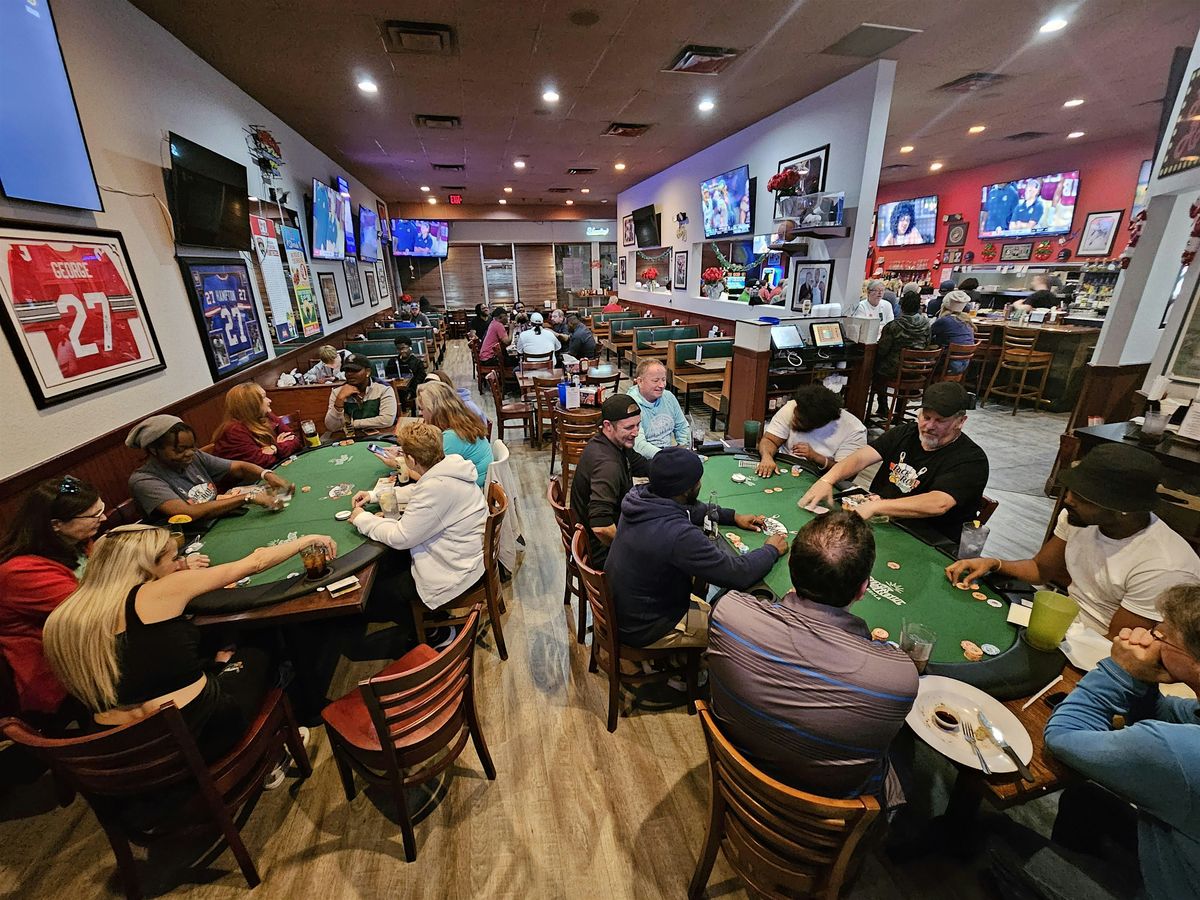 Poker night at Bob G's Tuesdays  with Rock N Roll Poker League