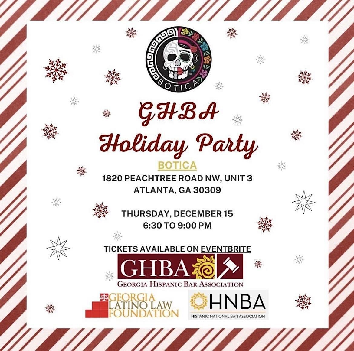 GHBA, GLLF, and HNBA - Holiday Party