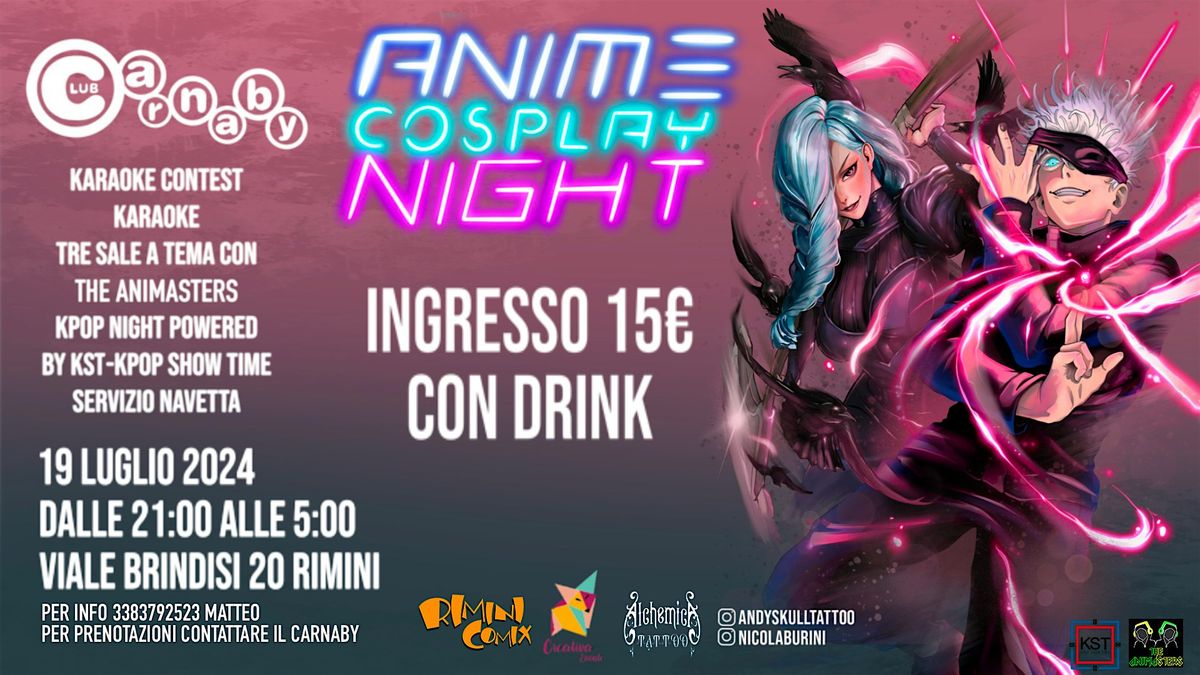 Anime Cosplay Night | Rimini Comix 2024