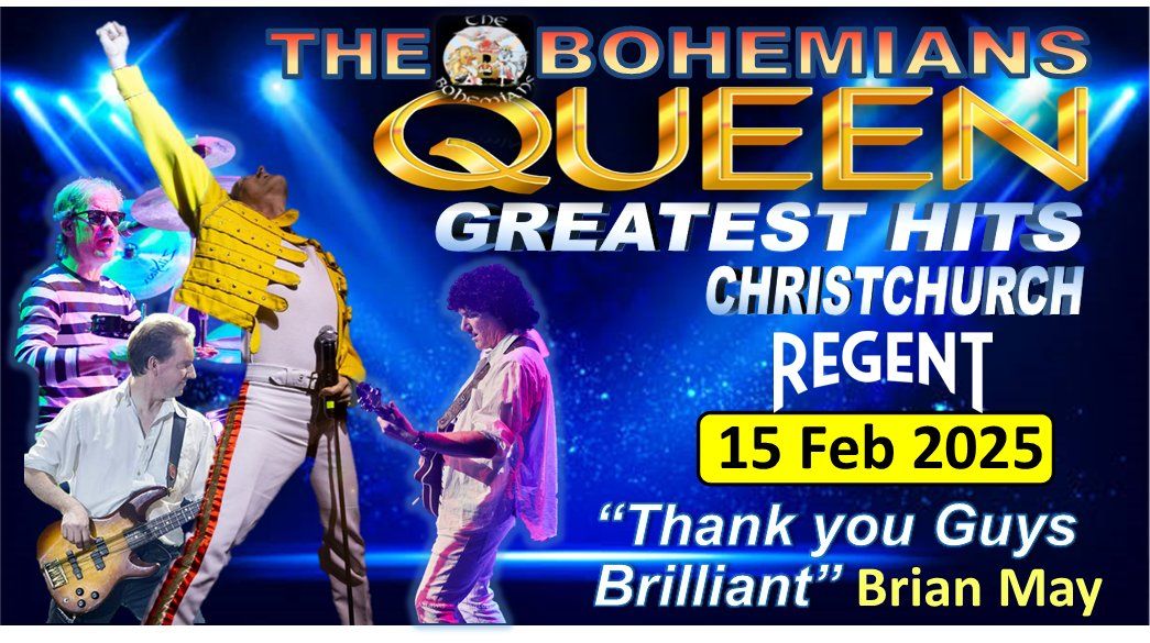 Queen Greatest Hits Christchurch