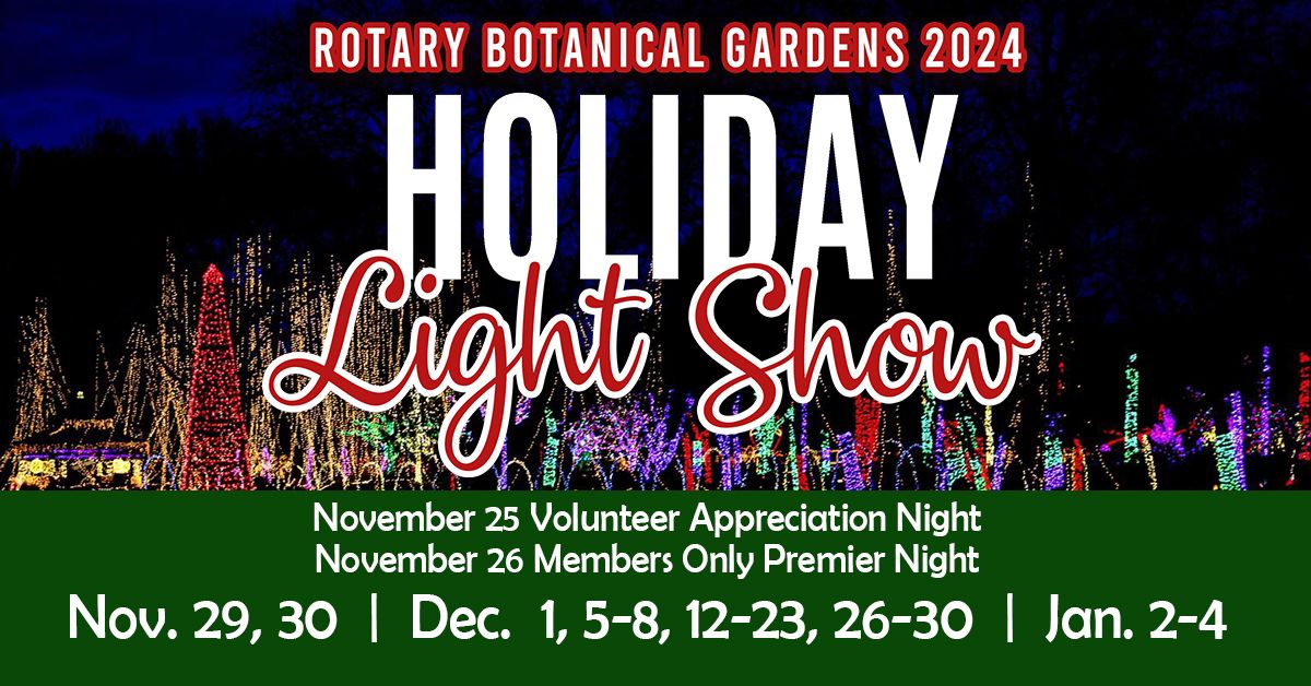 Members-Only Holiday Light Show Premier Night