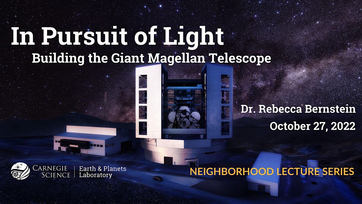 In Pursuit of Light Building the Giant Magellan Telescope, Greenewalt