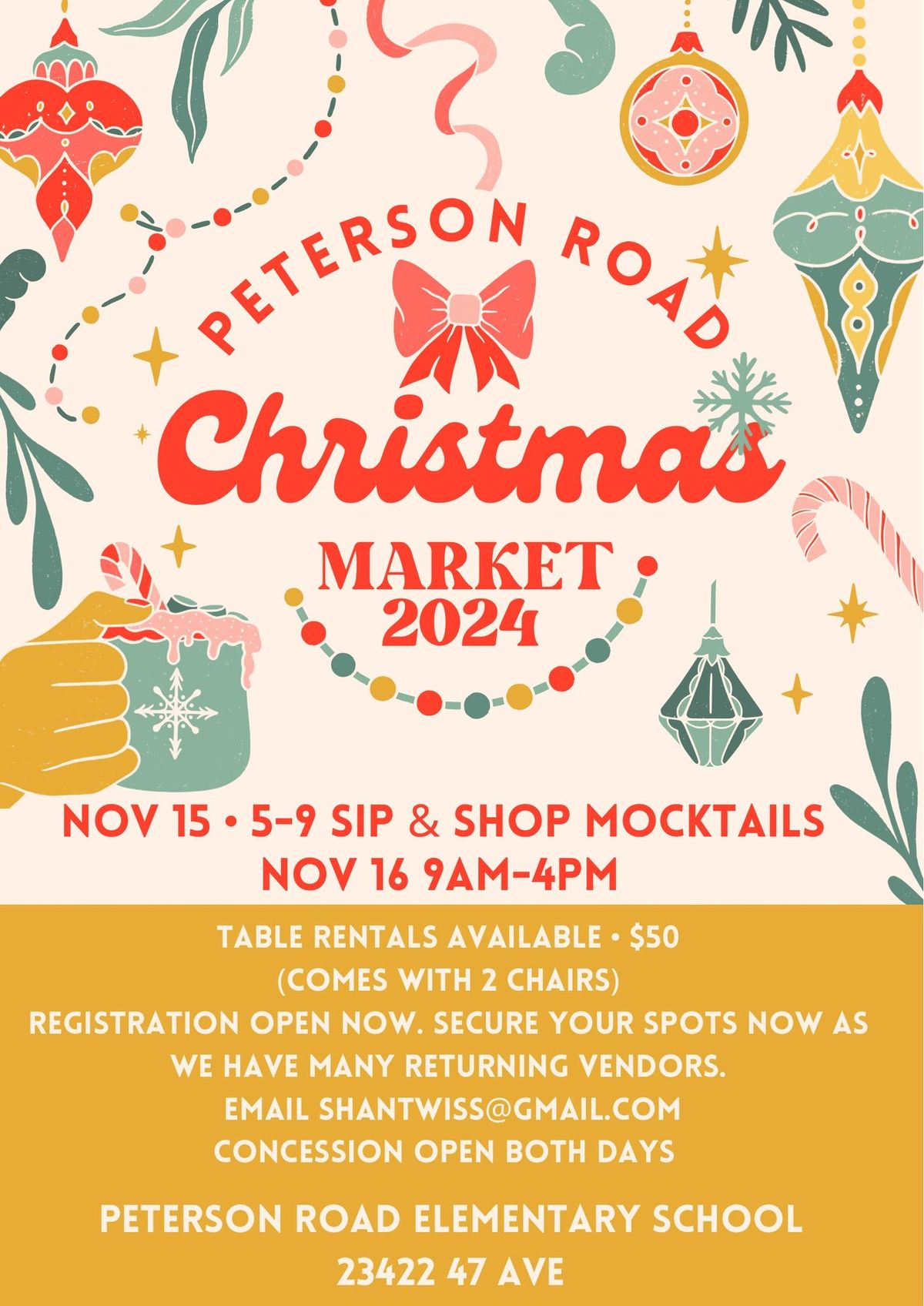 Peterson Road Christmas Market