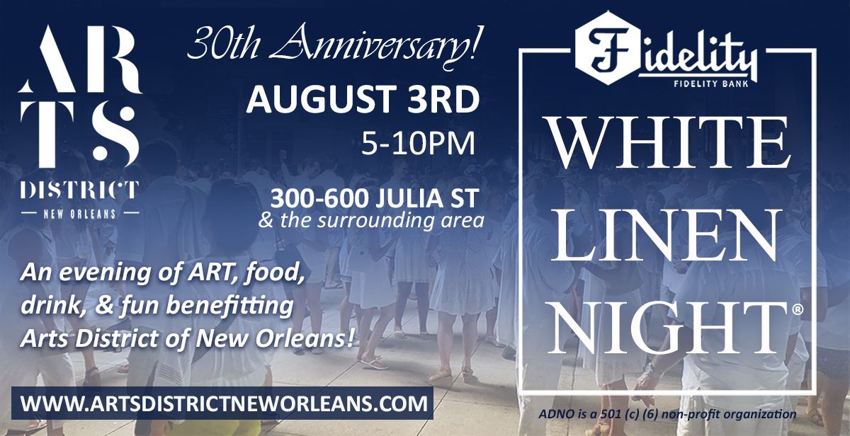 Fidelity Bank WHITE LINEN NIGHT | 30th Anniversary!