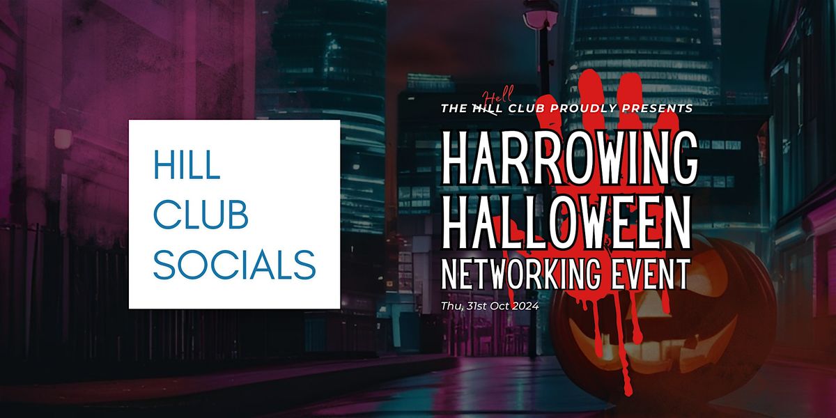 Harrowing Halloween Networking Event, Rotunda Bar & Restaurant, London