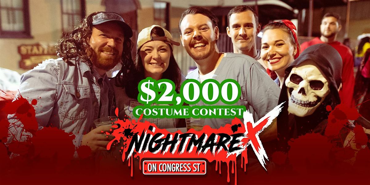 A Nightmare on Congress Street ~ Halloween Themed Bar Crawl & $2000 Costume Contest ~ Savannah, GA.