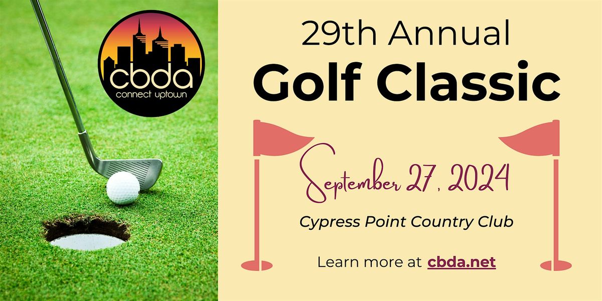 29th Annual Golf Classic | Central Business District Association