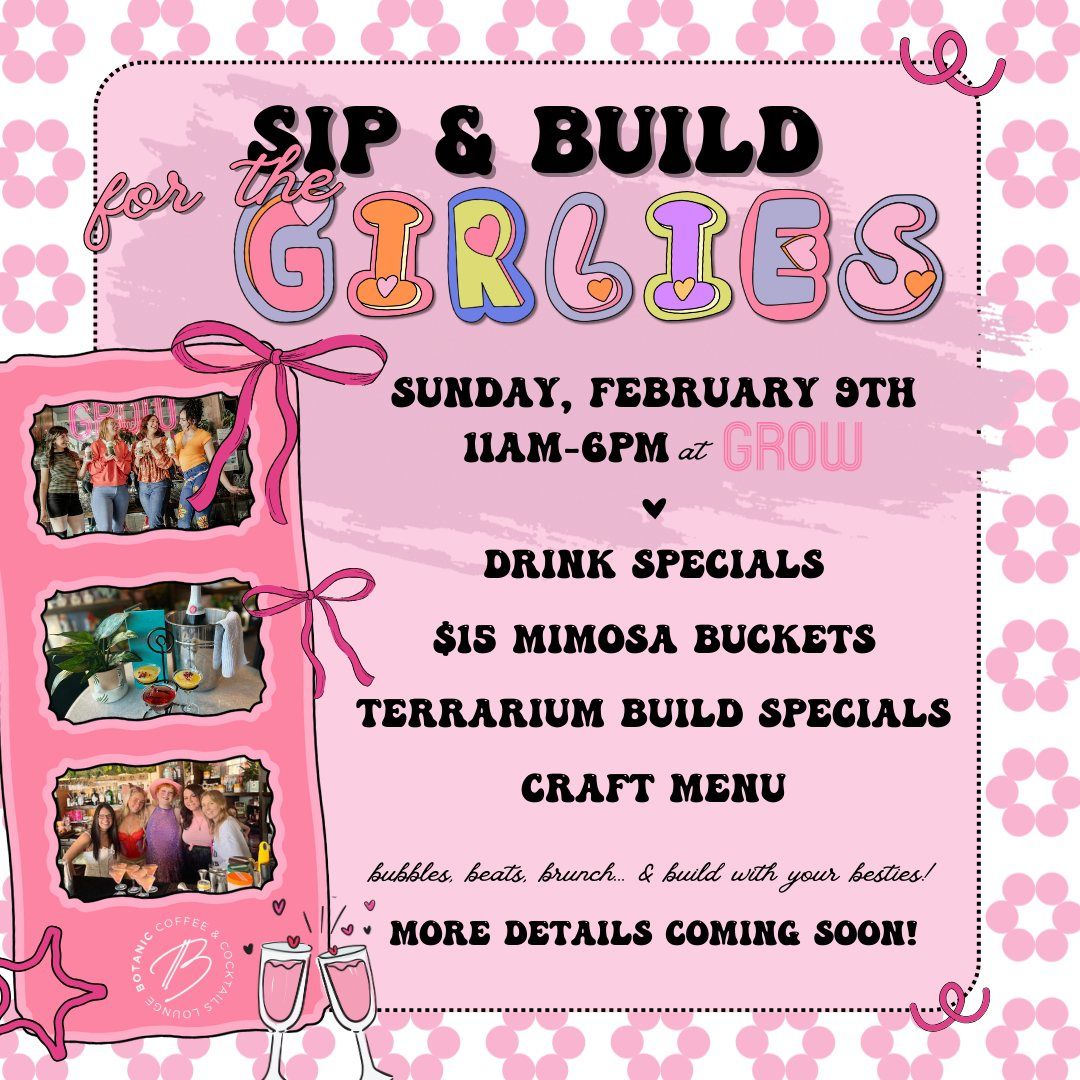 Brunch & Build..For the Girlies