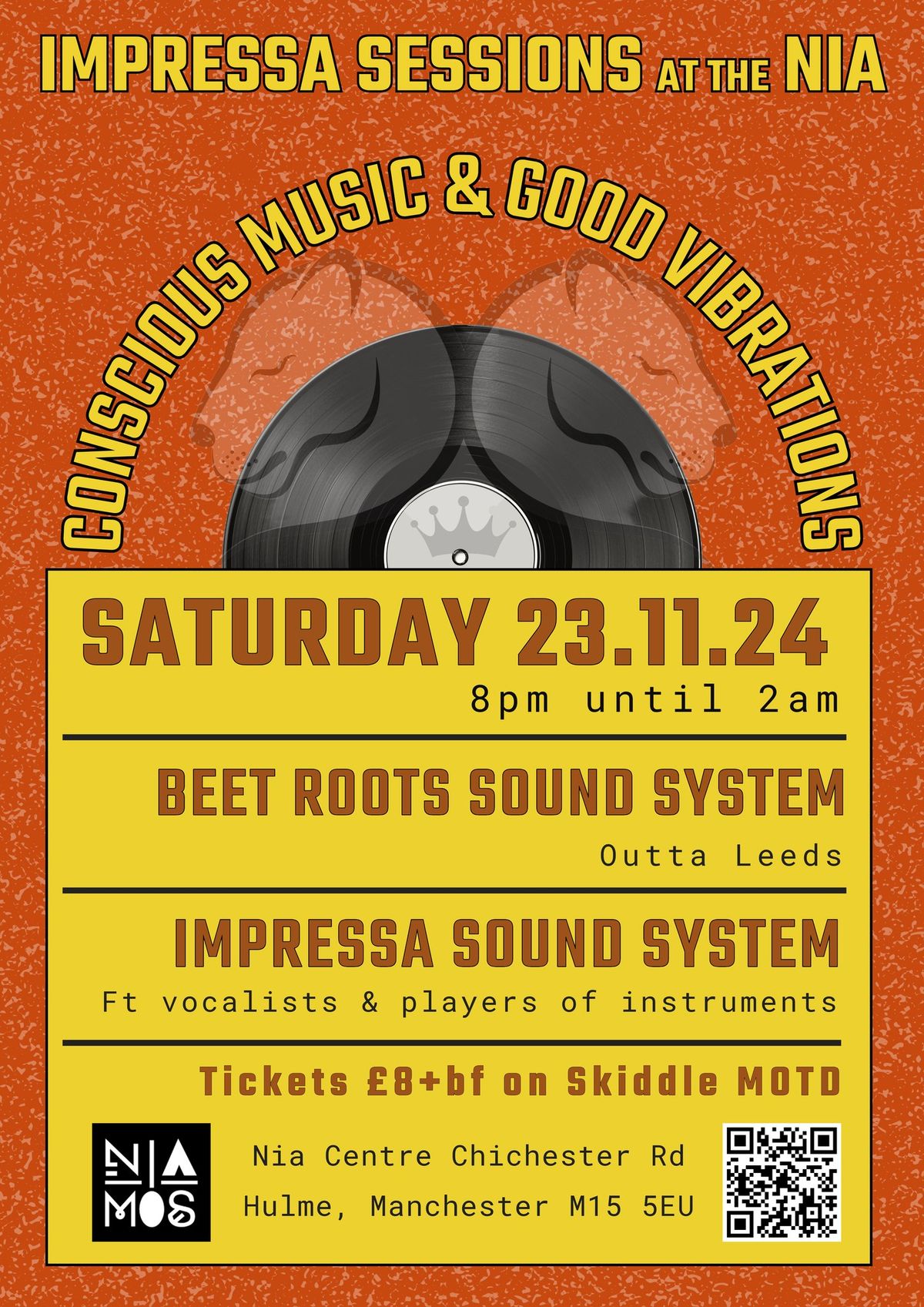 Impressa Sessions at the Nia - Beet Roots Sound & Impressa