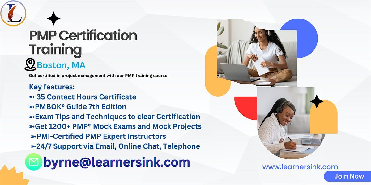 Increase your Profession with PMP Certification In Boston, MA