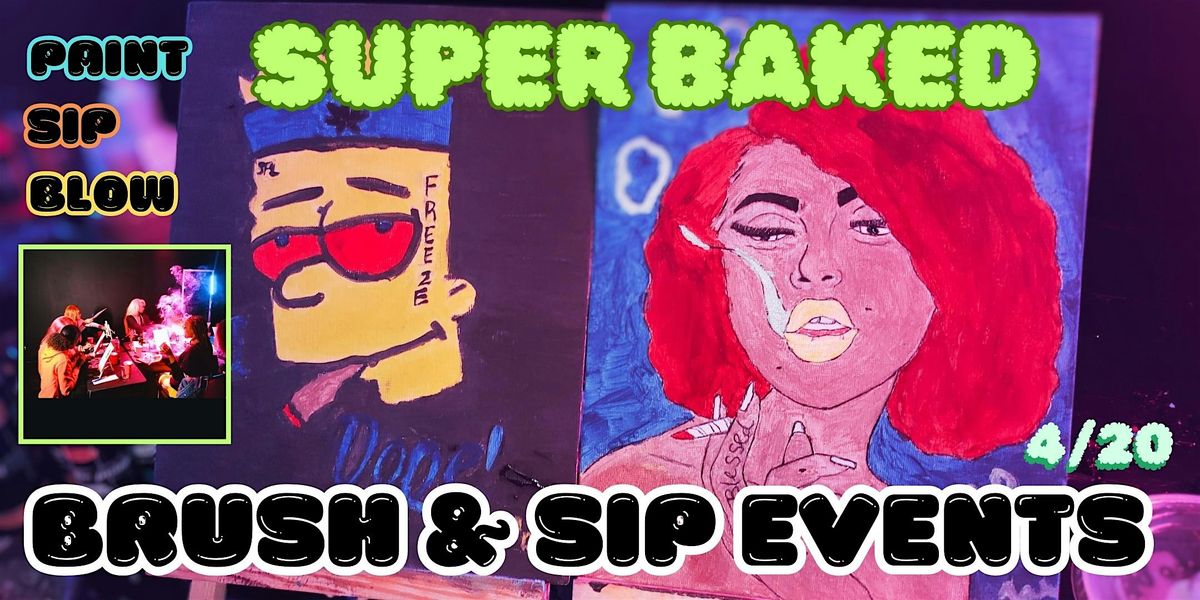 Super Baked Brush & Sip Events