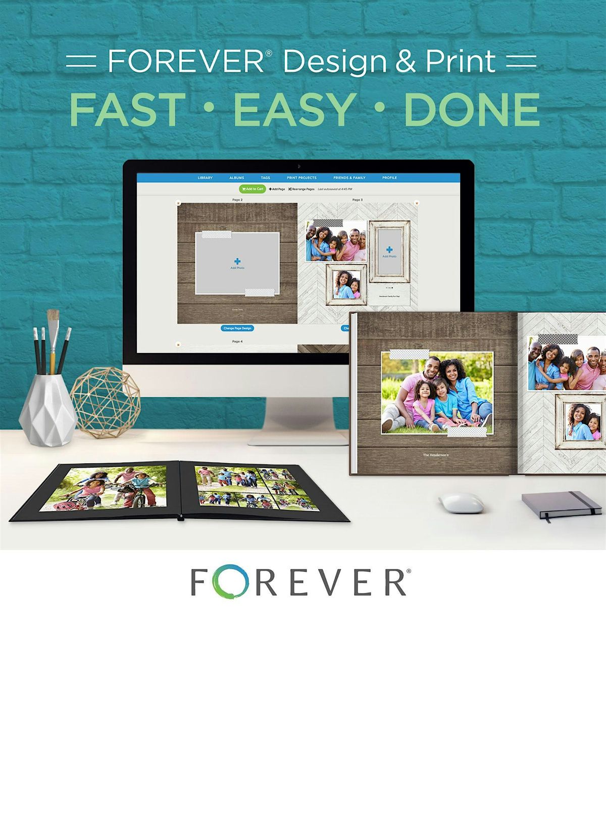 Create a Photo Book using Forever Design and Print