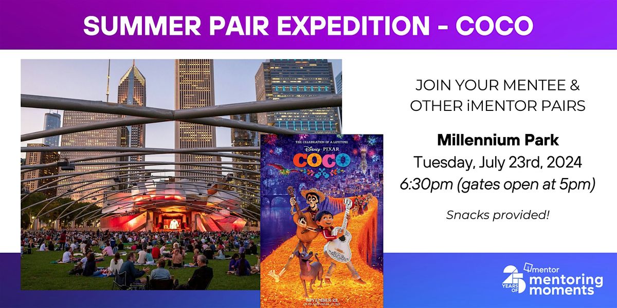 Summer Pair Expedition - Coco in Millennium Park