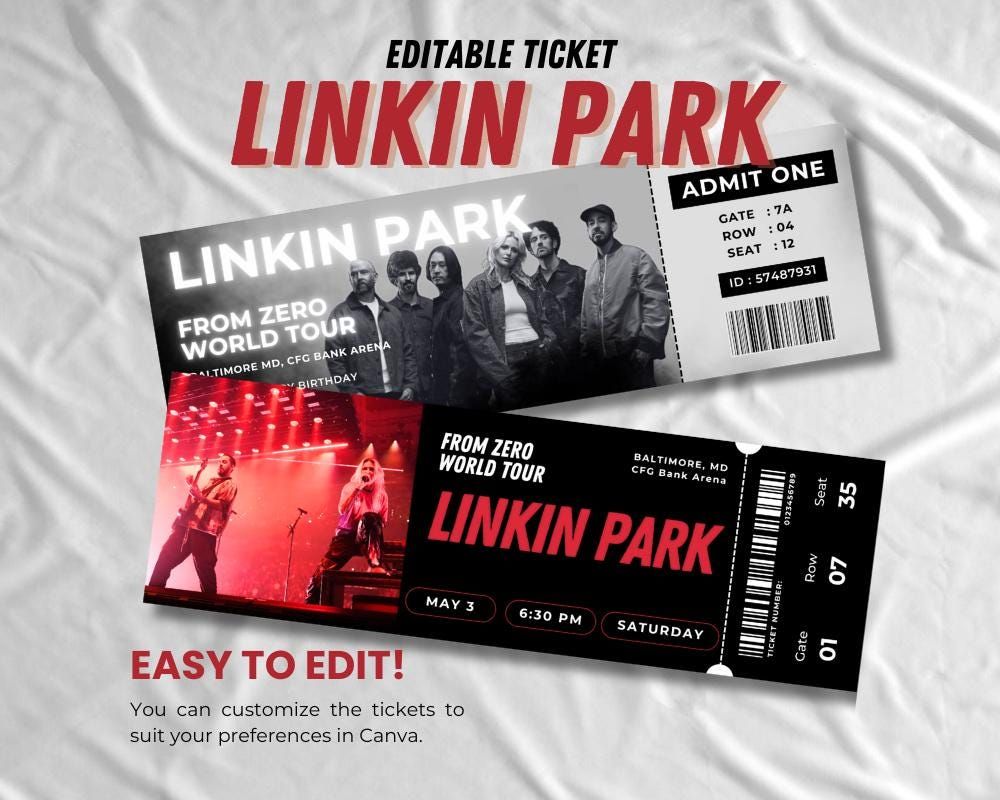 Linkin Park Baltimore Tickets