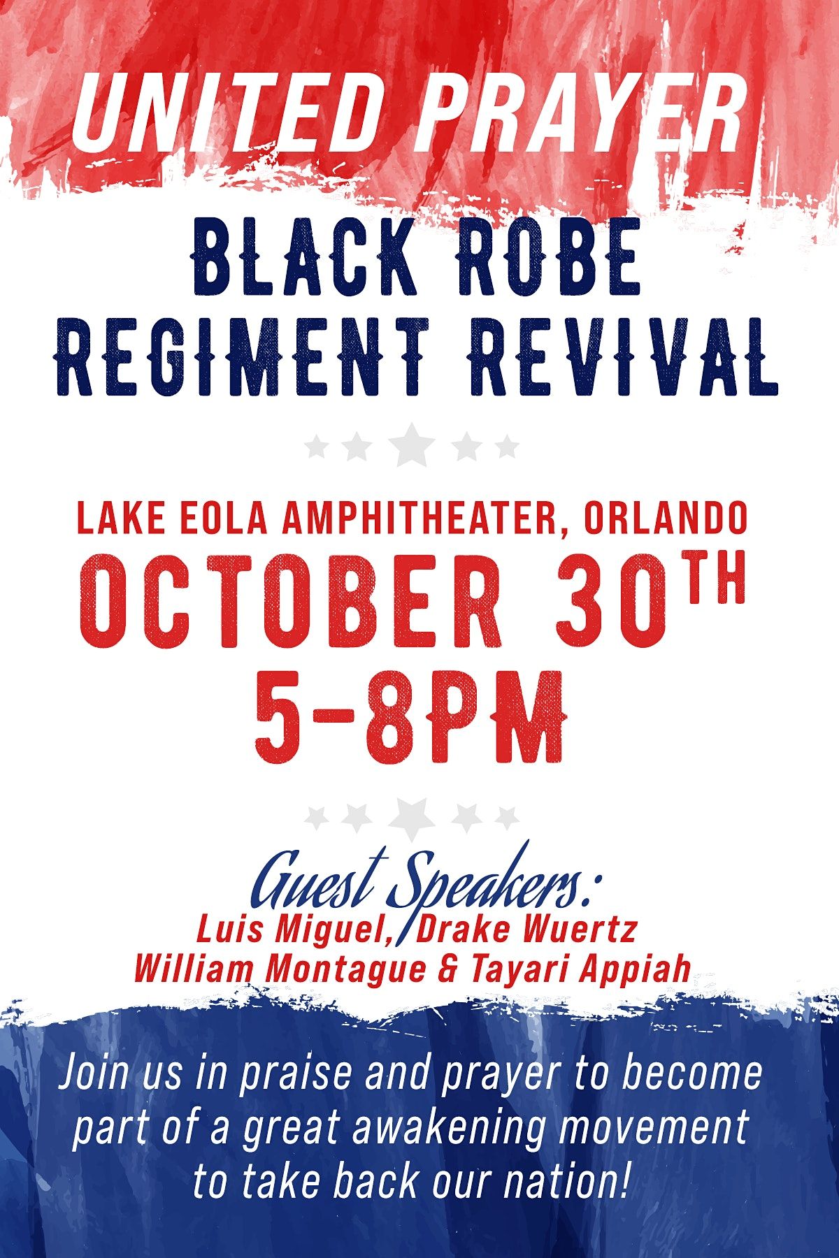 United Prayer: Black Robe Regiment Revival