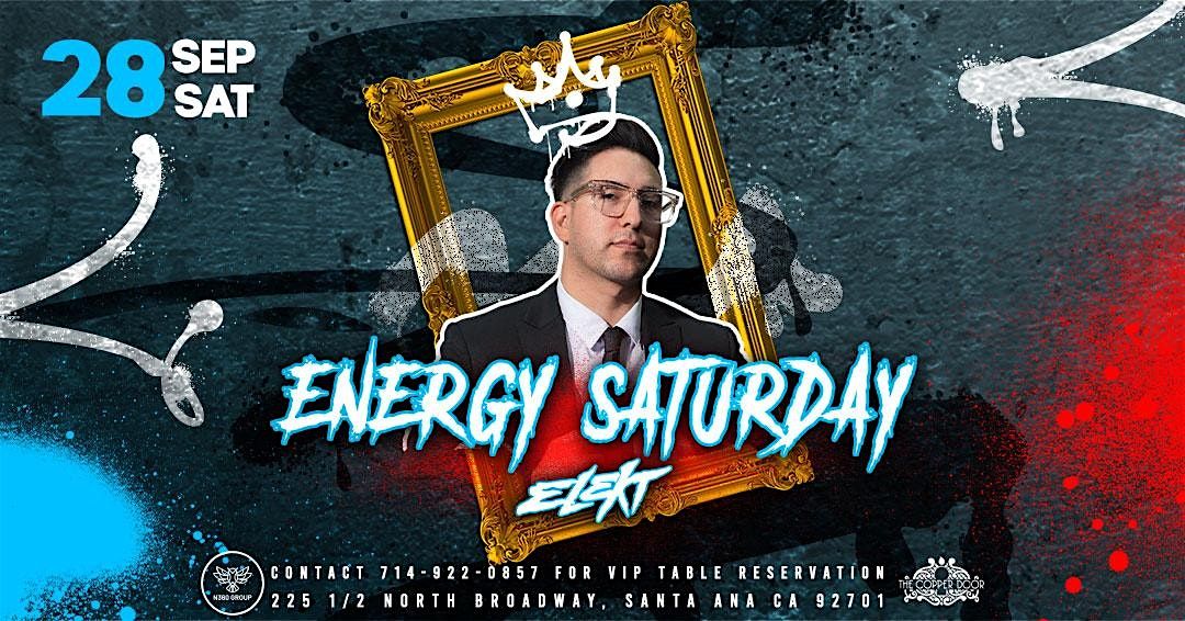 Energy Saturday DJ Elekt