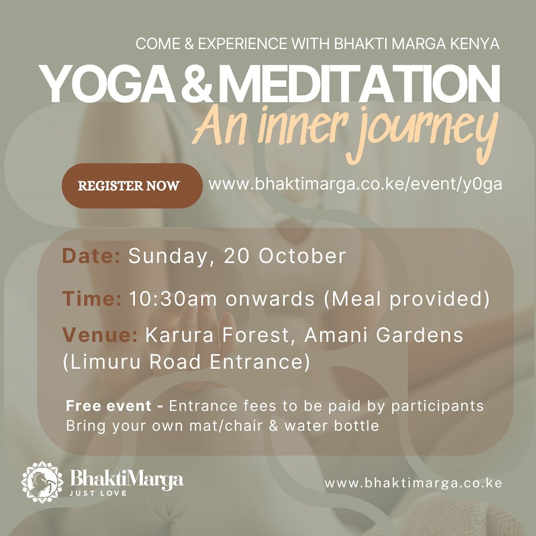 YOGA & MEDITATION AT KARURA FOREST: AN INNER JOURNEY