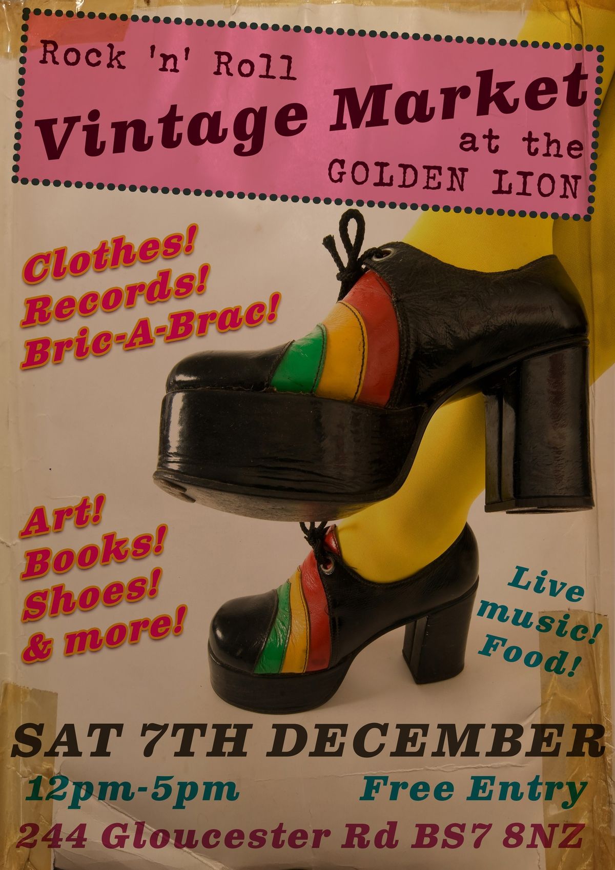 Rock 'n' Roll Vintage Market at The Golden Lion!