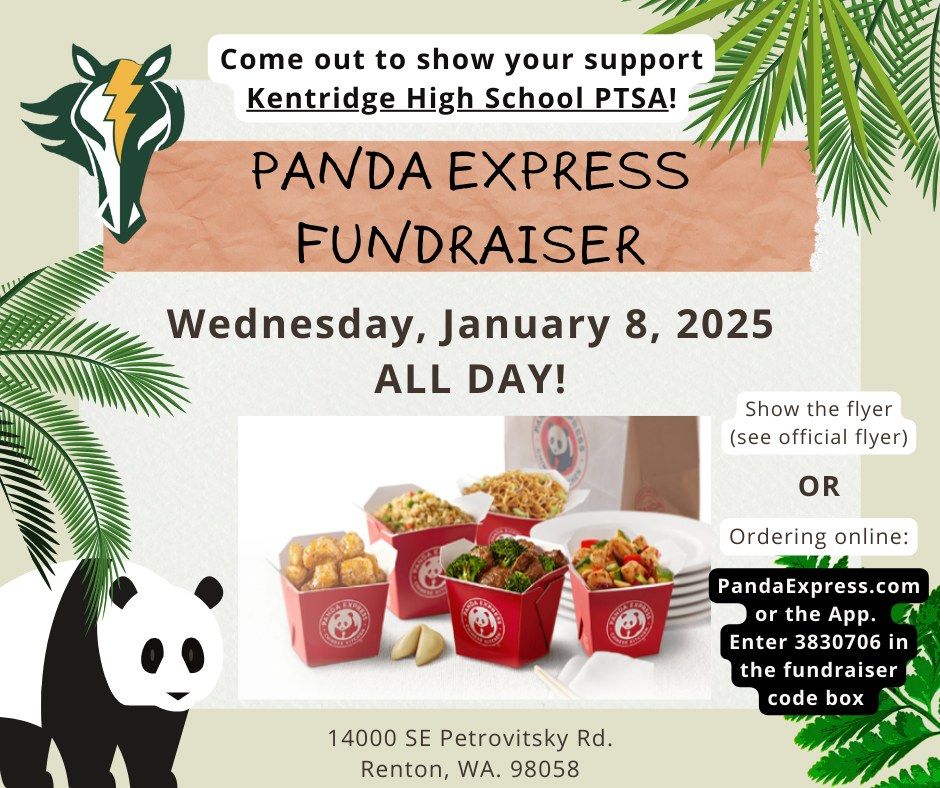 Panda Express Restaurant Fundraiser