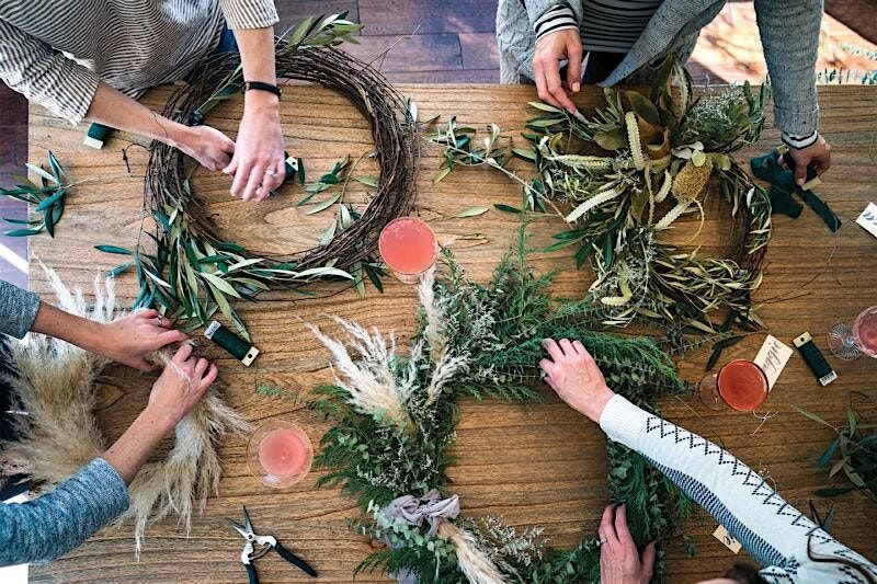 Holiday Wreath Making Long Live Boston by Hoamsy