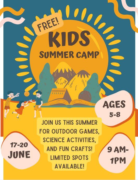 FREE Kids Summer Camp! 