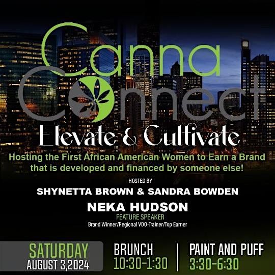 CannaConnect:Elevate and Cultivate Brunch & Learn Or Paint and Puff