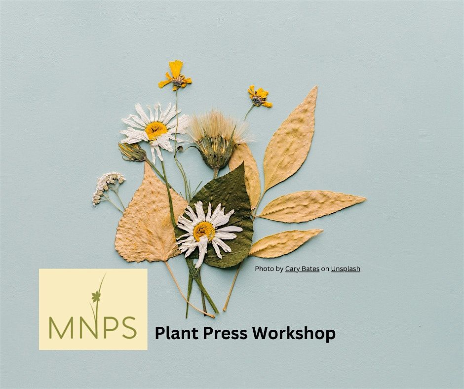 Montana Native Plant Society Plant Press Workshop