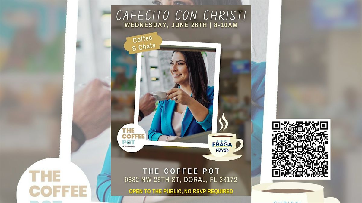 "Cafecito con Christi"