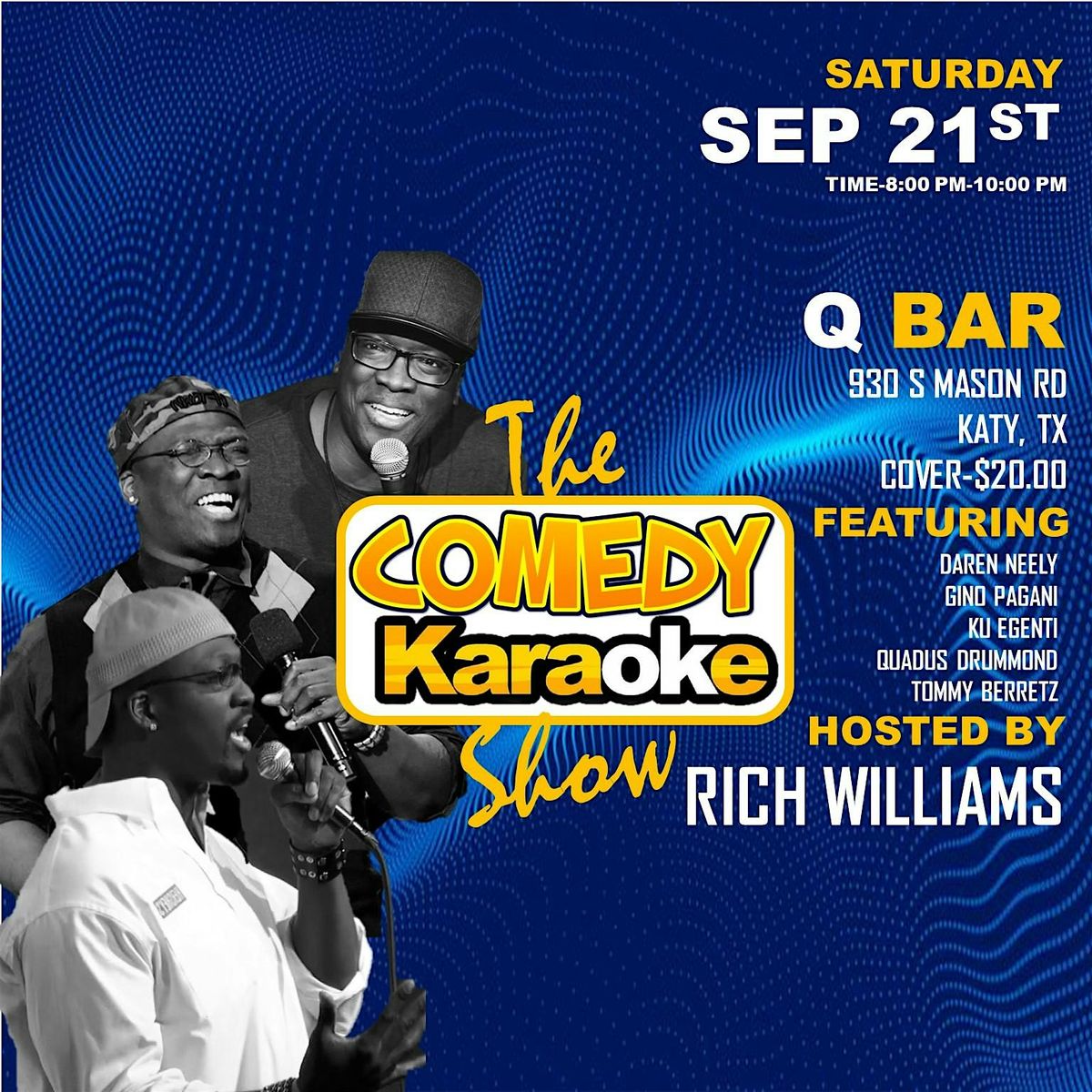 RICH WILLIAMS COMEDY KARAOKE SHOW