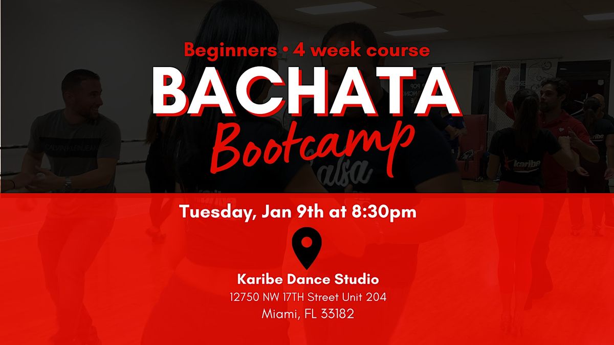 Beginners Bachata Bootcamp - 4 Weeks (New Year , New You), Karibe Dance ...