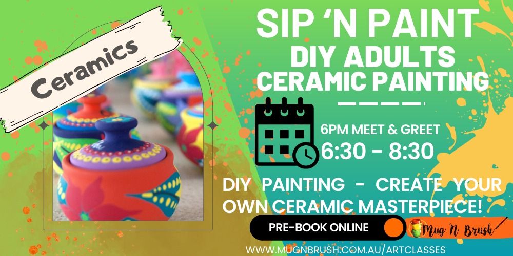 Ceramic Painting for Adults