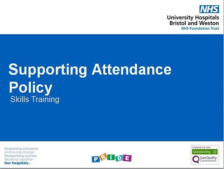 Supporting Attendance Skills Training