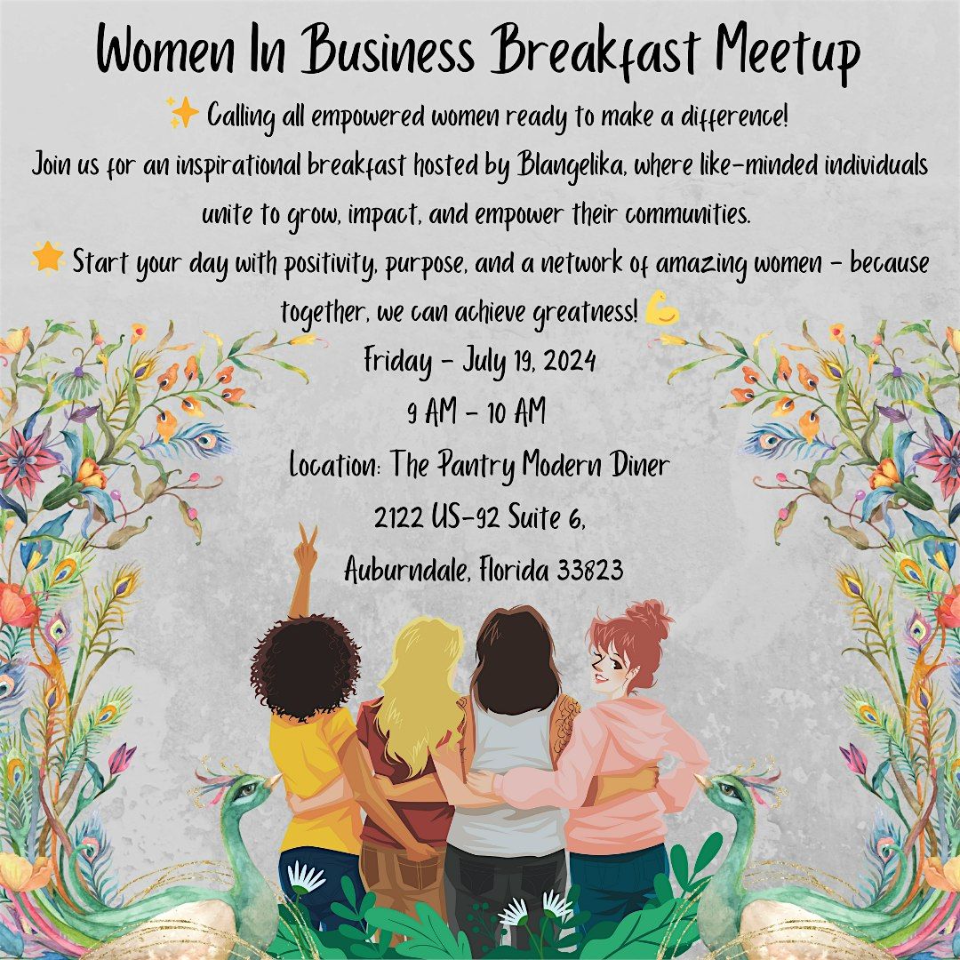Women In Business Breakfast Meetup