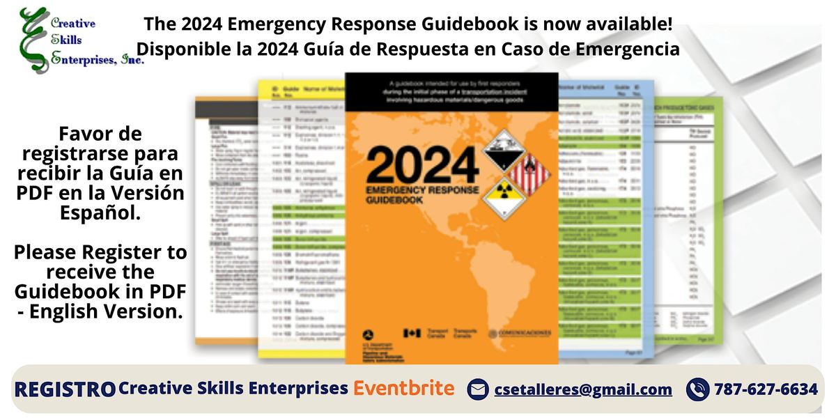 2024 Gu\u00eda de Respuesta en Caso de Emergencia - Espa\u00f1ol| English - 2024 ERG