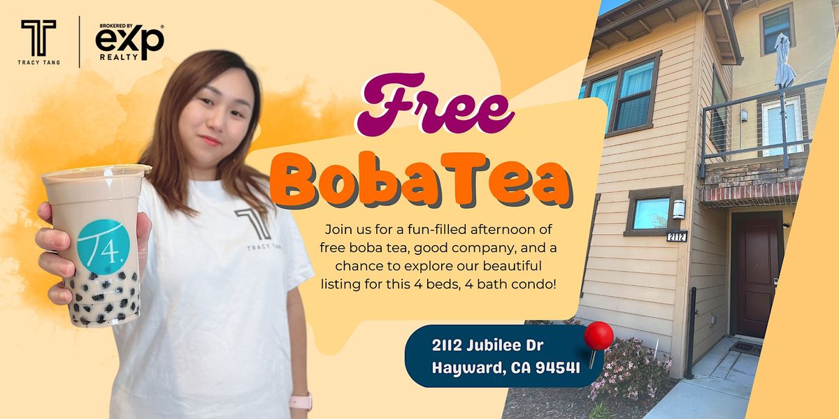 Milk Tea / Boba Tea Neighbourhood Exclusive in HAYWARD, 2112 Jubilee Dr