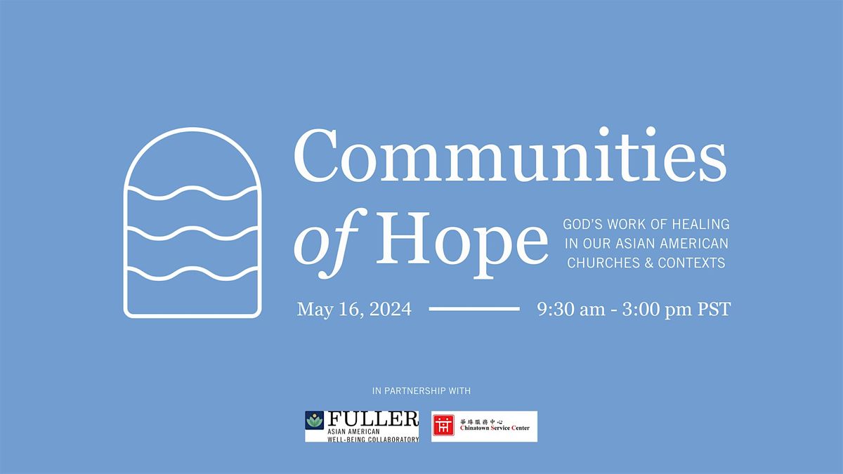 Communities of Hope Conference