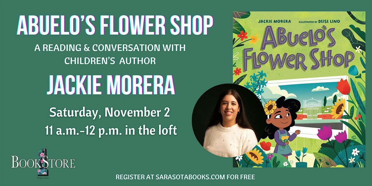 Children's Book Reading & Author Talk with Jackie Morera