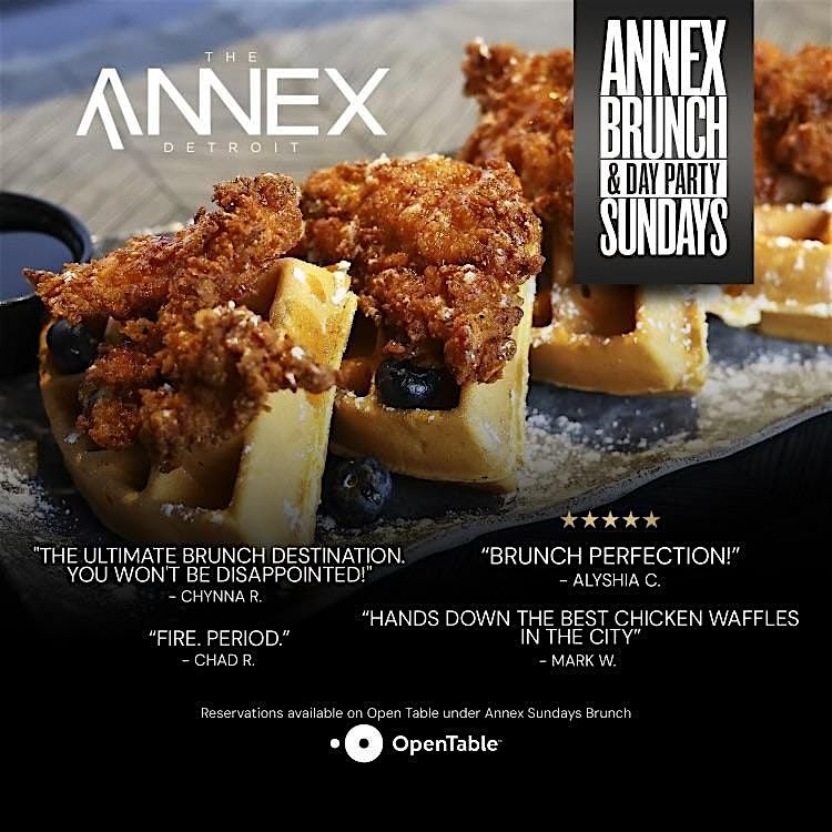 (+21) Sunday Brunch Day Party @ The Annex - Everyone Free Till 5PM RSVP