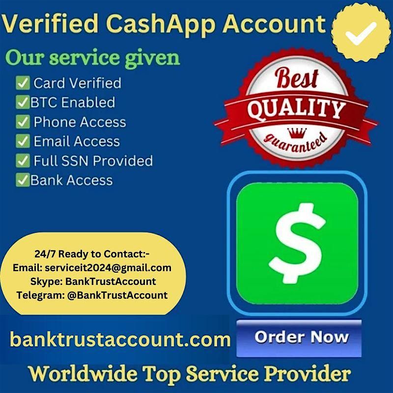 Buy Verified Cash App Accounts Sale To Usa Uk BTC Enbale