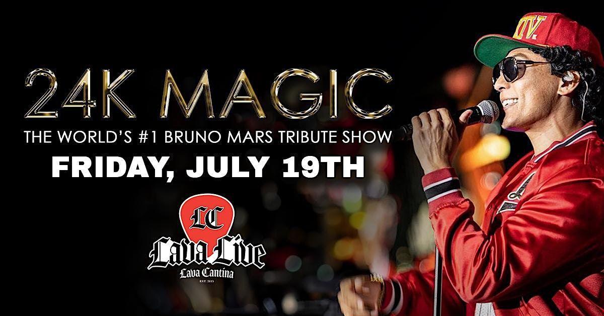 24K Magic - Bruno Mars Tribute Show!