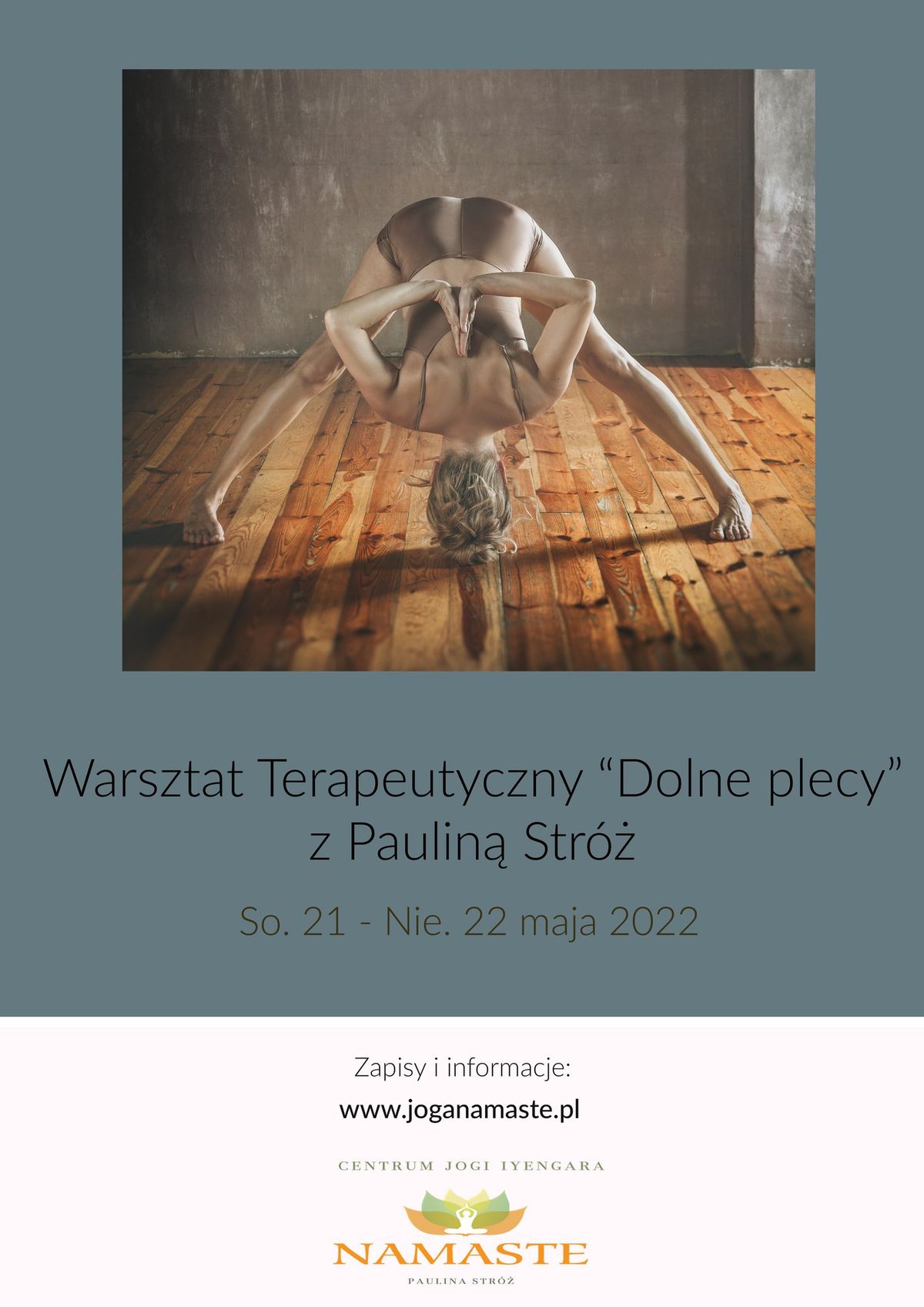 Warsztat terapeutyczny z Paulin\u0105 Str\u00f3\u017c - Dolne plecy